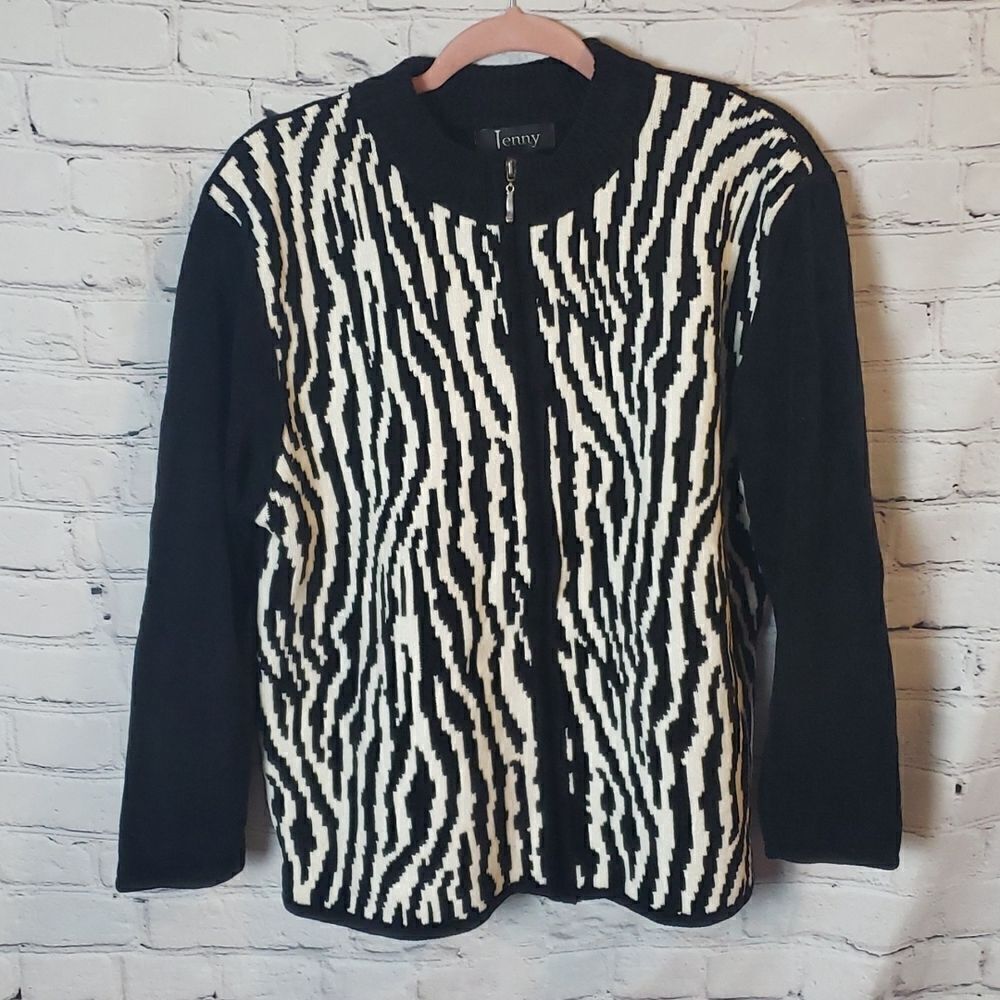 Vintage Black and White Jenny Jacket